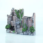 Aquarium fish tank decoration : resin castle