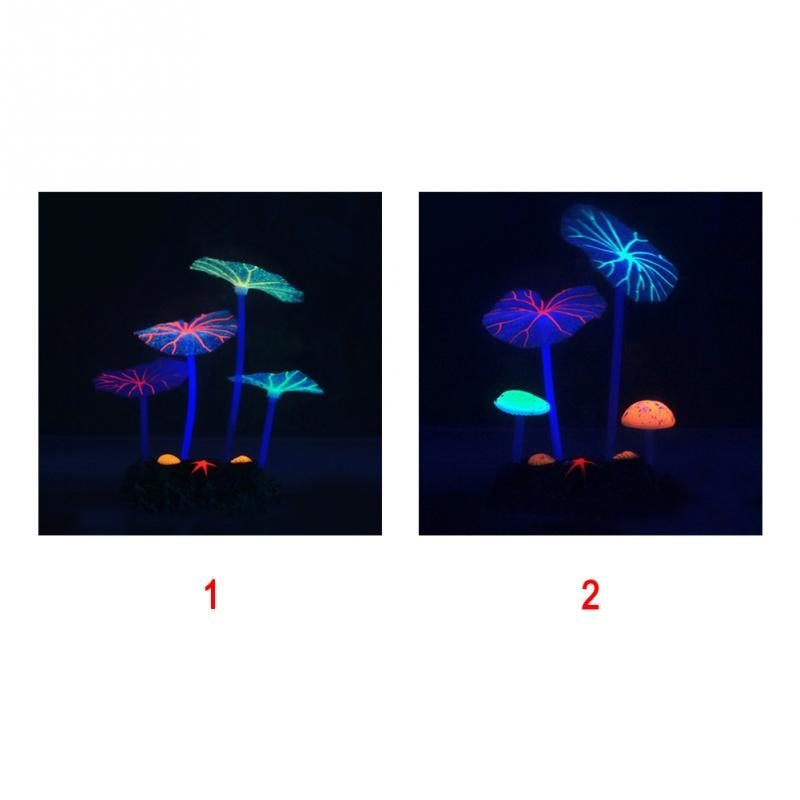 Aquarium fish tank decorations : simulation plant