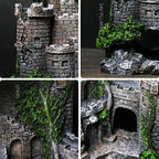 Aquarium fish tank decoration : resin castle